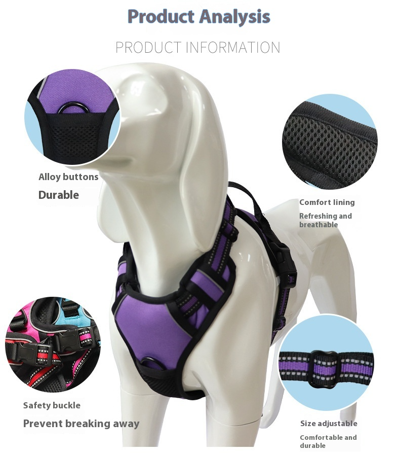 Pet Dog Anti-shock Vest Reflective