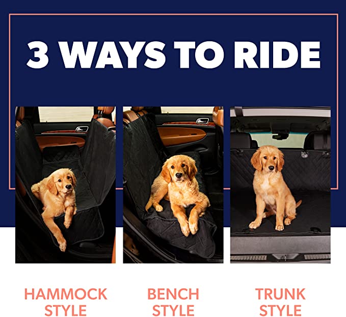 Hard Bottom Dog Car Seat Cover