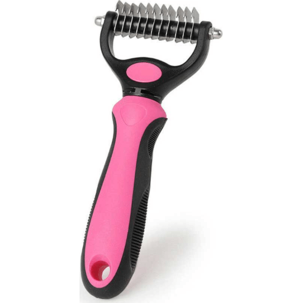 Dual Head Safe Dematting Comb