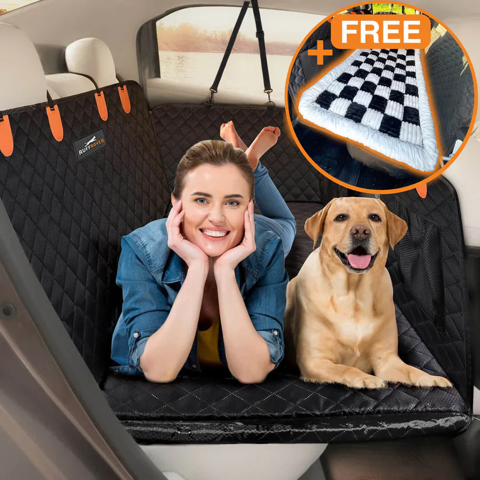 Hard Bottom Dog Car Seat Protector