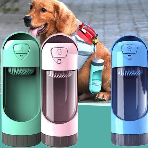 Portable Dog Water Bottle (with Charcoal Filter)