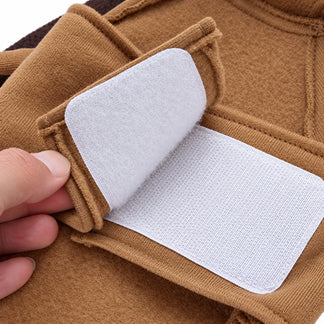 PetOlive cockroach costume soft Velcro closure detail