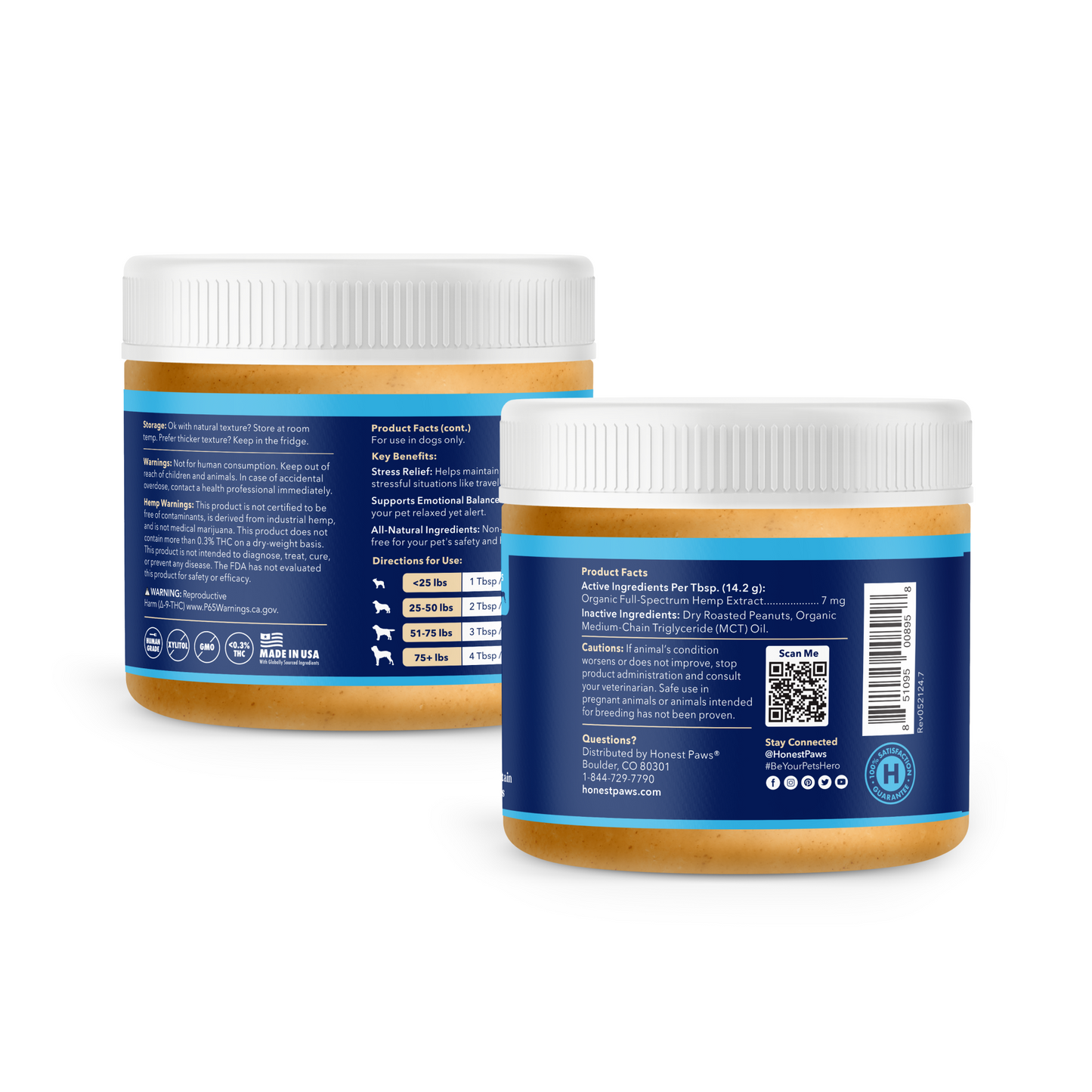 Calm Hemp Peanut Butter