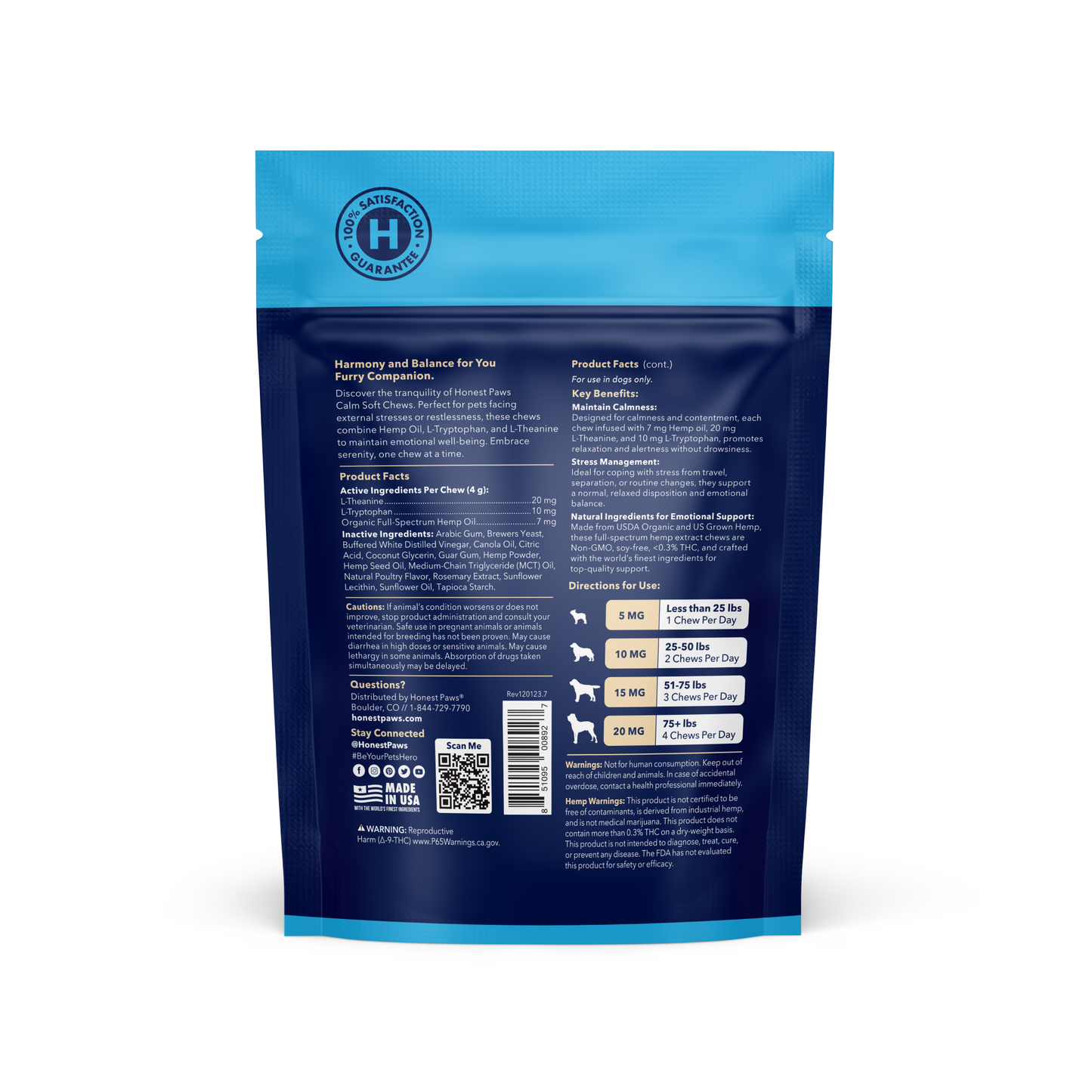 Calm Hemp Soft Chews