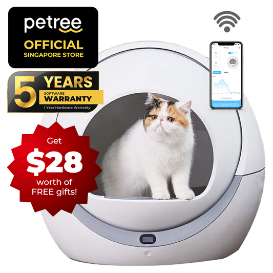 PETREE Automatic Cat Litter Box Gen 1 WiFi Model