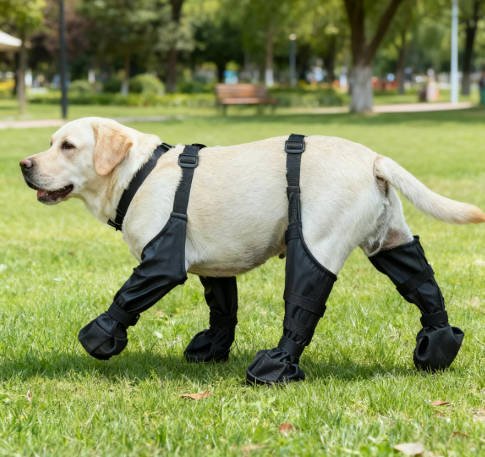 Waterproof Dog Shoes, Anti-Slip Paw Protection, Set of 4, image 10