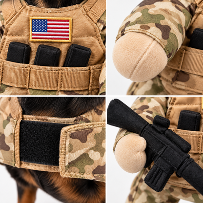 Costume fabric straps and soft prop details