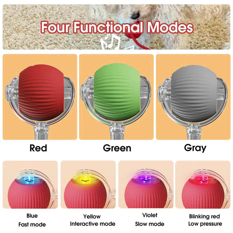 🔥Smart Chase Interactive Pet Ball-Pet Activity Toys&Pet Training Toys🐾