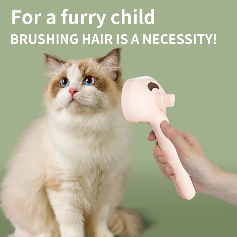 Pet Press Spray Massage Comb