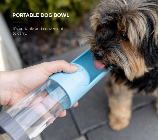 Portable Dog Water Bottle (with Charcoal Filter)