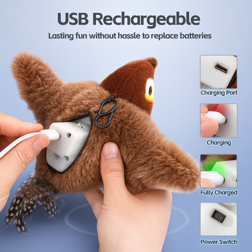 Chirping Bird Cat Toy™