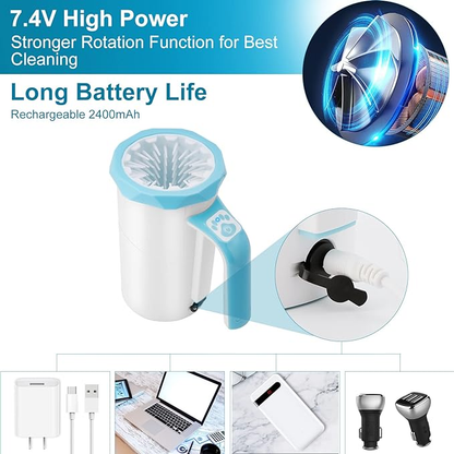 SMARTPAWLite Automatic Dog Paw Washer Gen 3 (Blue)