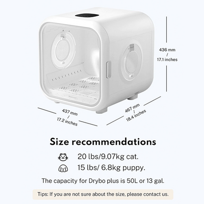 Homerunpet Drybo Plus Automatic Pet Blow Dryer Machine