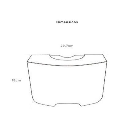 PETREE Automatic Cat Litter Box Enlarged Bin - ADD ON ( For Gen 1 )