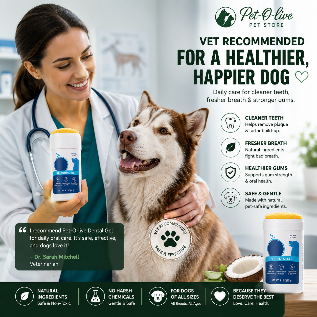Brush-Free Dog Dental Gel - image 5