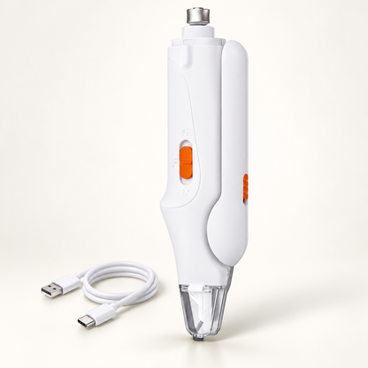 PetOlive 2-in-1 nail clipper and grinder with USB charging cable