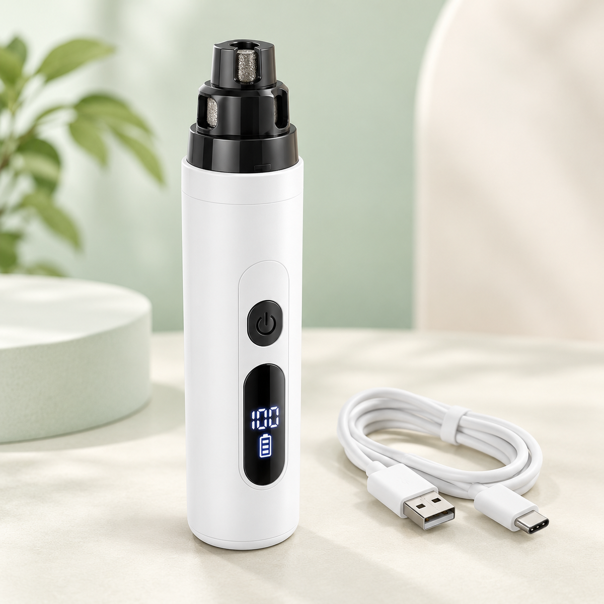 PetOlive electric pet nail grinder product view