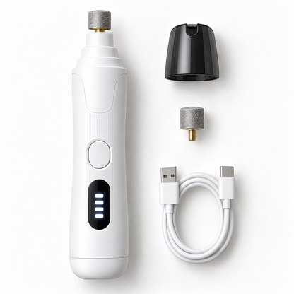 LED power display on the PetOlive nail grinder