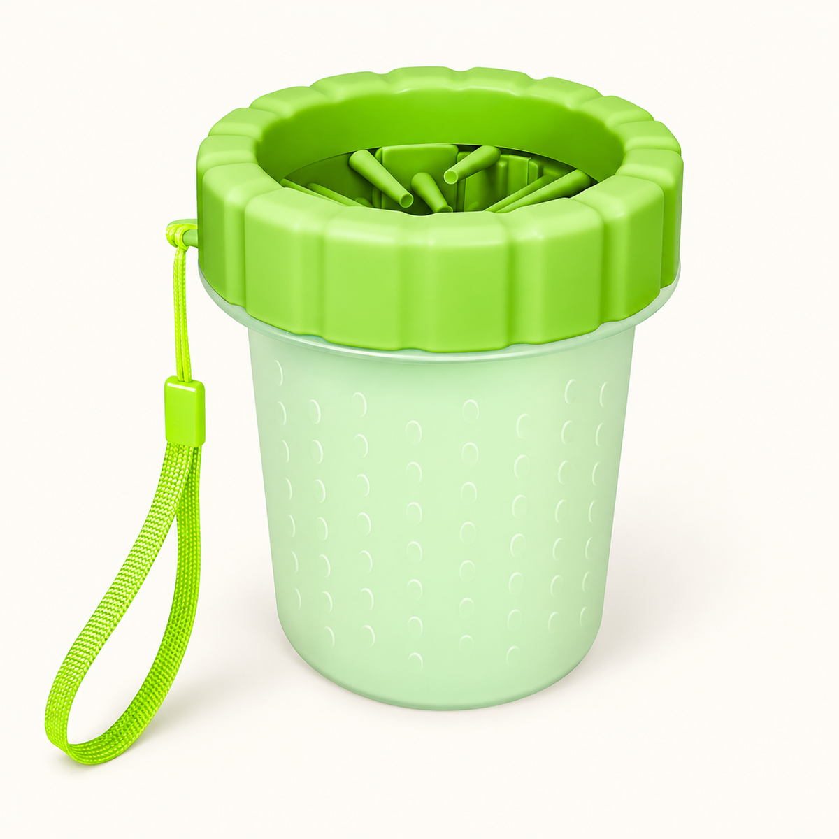 Pet Olive Portable Paw Cleaner front product view