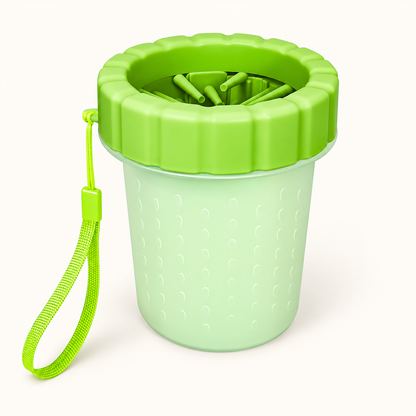 Pet Olive Portable Paw Cleaner front product view