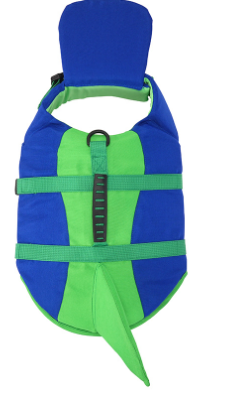Animal-Shaped Dog Life Jacket, Buoyancy Vest for Small & Medium Dogs, image 1
