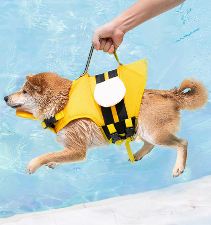 Animal-Shaped Dog Life Jacket, Buoyancy Vest for Small & Medium Dogs, image 4