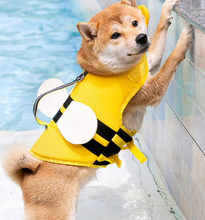 Animal-Shaped Dog Life Jacket, Buoyancy Vest for Small & Medium Dogs, image 9