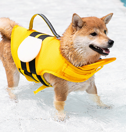 Animal-Shaped Dog Life Jacket, Buoyancy Vest for Small & Medium Dogs, image 12