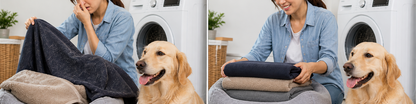 Washing Machine Cleaner Pro - with-dog-before-after-02