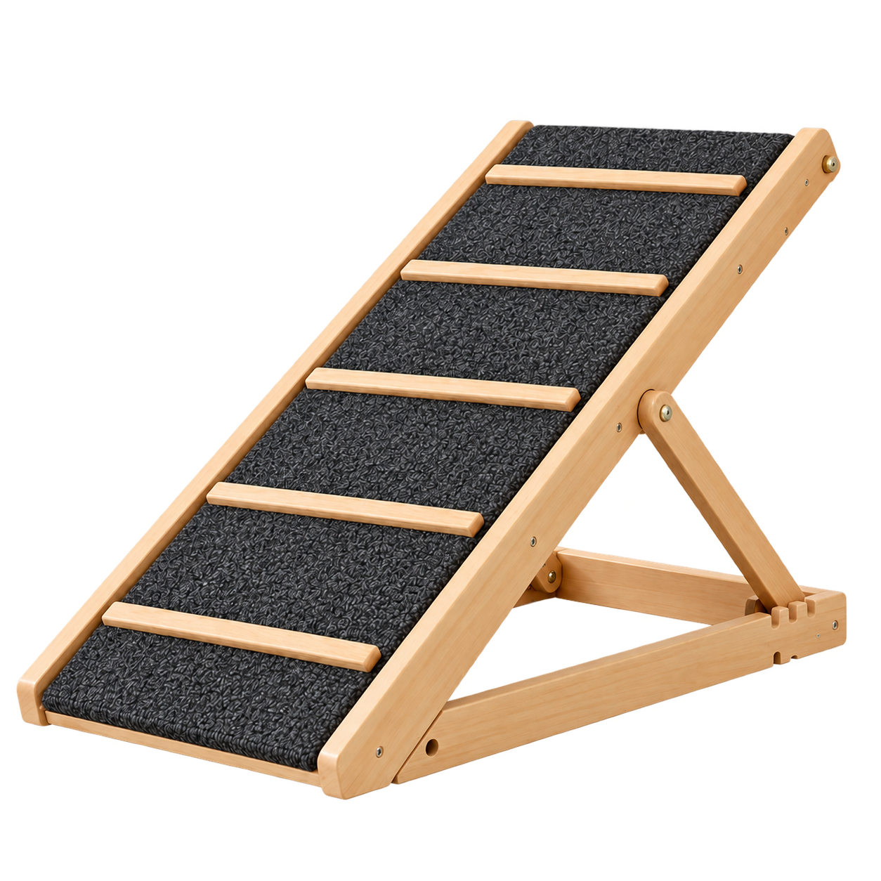 PetOlive adjustable wooden pet ramp